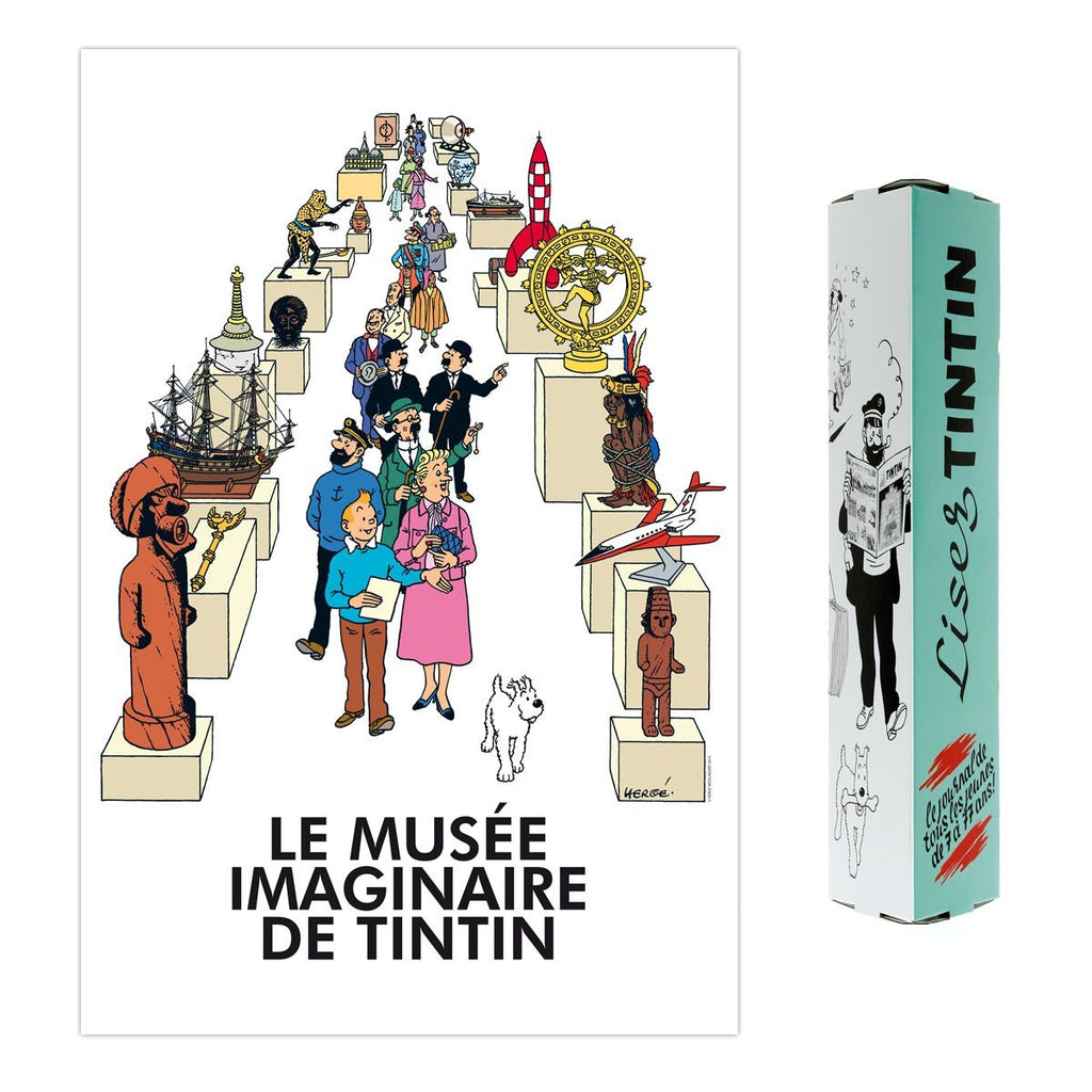 Fashion & Homeware - Tintin - Poster - Imaginary Museum