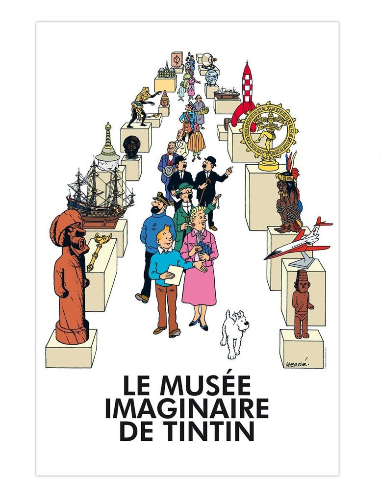Fashion & Homeware - Tintin - Poster - Imaginary Museum