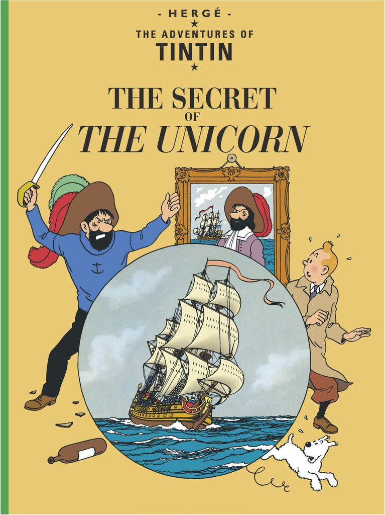 Books & Stationery - Tintin - ENGLISH COVER POSTCARD - SECRET OF THE UNICORN