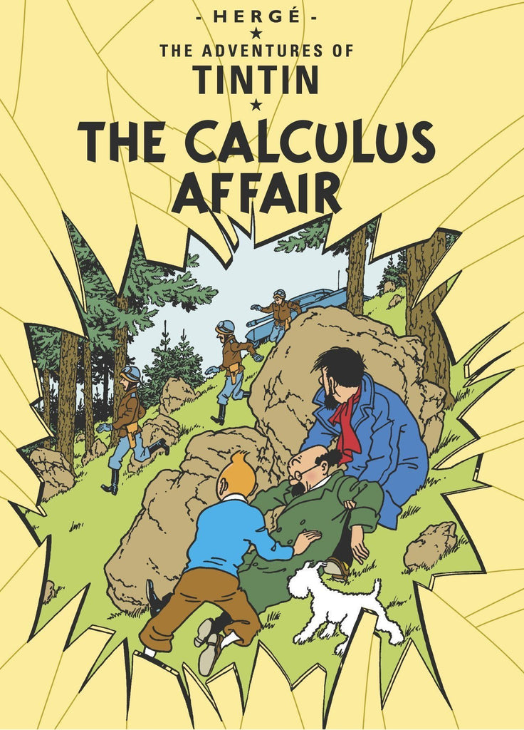 Books & Stationery - Tintin - ENGLISH COVER POSTCARD - CALCULUS AFFAIR