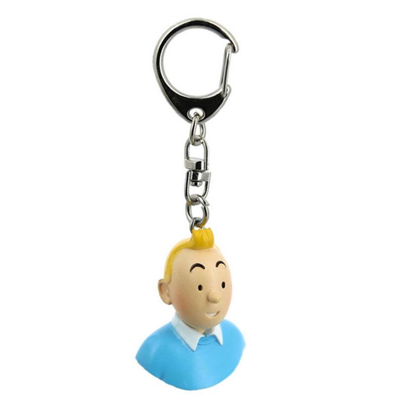 Fashion & Homeware - Tintin - Keychain Figurine:Bust - Tintin