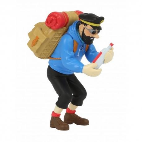 Collectible Figurine - Tintin - Haddock With Empty Bottle (PVC Figurine)