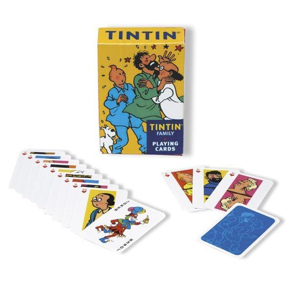 Toys & Games - Tintin - POKER CARDS - FAMILY