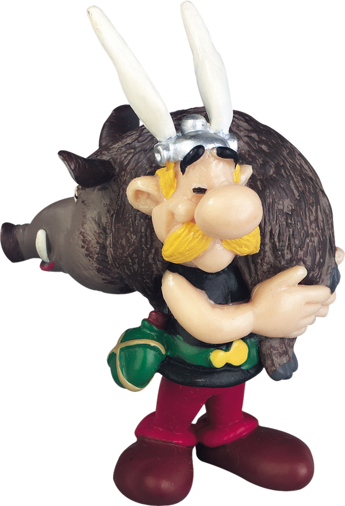 Collectible Figurine - Astérix - Asterix Carrying A Boar