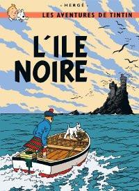 Books & Stationery - Tintin - FRENCH COVER POSTCARD - ILE NOIRE