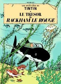 Books & Stationery - Tintin - FRENCH COVER POSTCARD - RACKHAM LE ROUGE