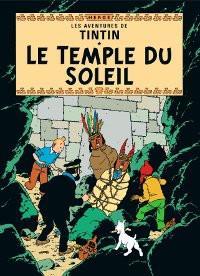 Books & Stationery - Tintin - FRENCH COVER POSTCARD - TEMPLE DU SOLEIL