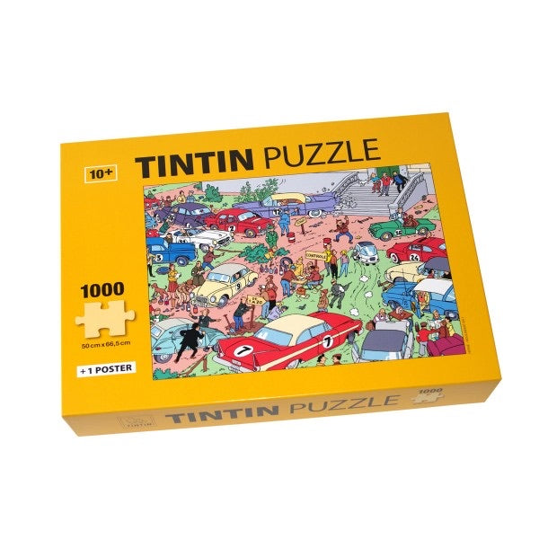 Toys & Games - Tintin - Rally Puzzle